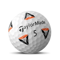TaylorMade - 12 Balles TP5 Pix 2.0 - Blanc