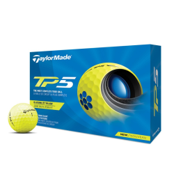 TaylorMade - 12 Balles TP5...