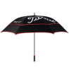 Titleist - Parapluies Tour Double Canopy - Noir-Rouge