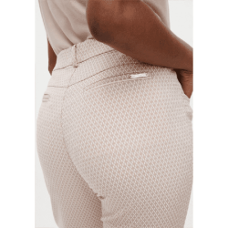 Rohnisch - Pantalon Smooth - Beige/Blanc