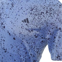 Adidas - Polo homme Jacquard - Bleu motif