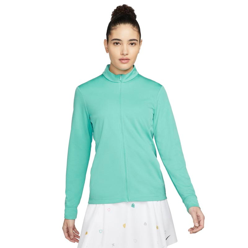 Nike - Pull Dri Fit UV Victory Femme - Turquoise-Blanc