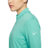 Nike - Pull Dri Fit UV Victory Femme - Turquoise-Blanc