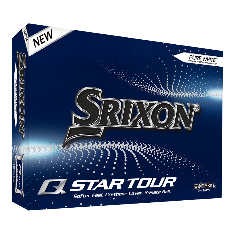 Srixon - 12 Balles Q-Star Tour - Blanc