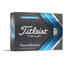 Titleist - Balles Tour Speed - Blanc
