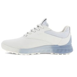 Ecco - chaussures femme Golf S-three - Blanc/Bleu