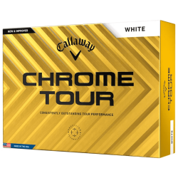 callaway chrome tour 24 balles