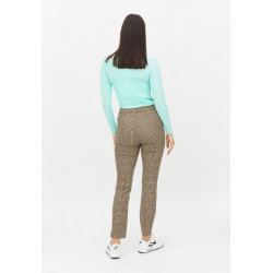 rohnisch pantalon jess à carreaux femme