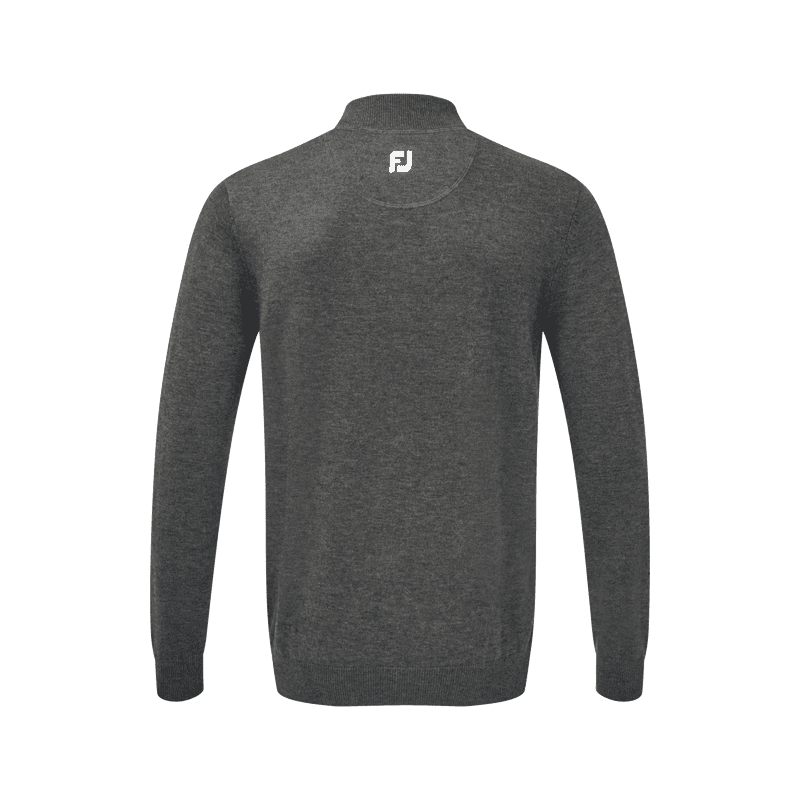 Footjoy pull homme wool blend 1/2 zip