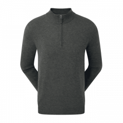 Footjoy pull homme wool blend 1/2 zip