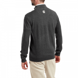 Footjoy pull homme wool blend 1/2 zip