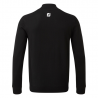 Footjoy Pull en laine Windstopper 1/2 zip - Noir