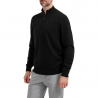 Footjoy Pull en laine Windstopper 1/2 zip - Noir