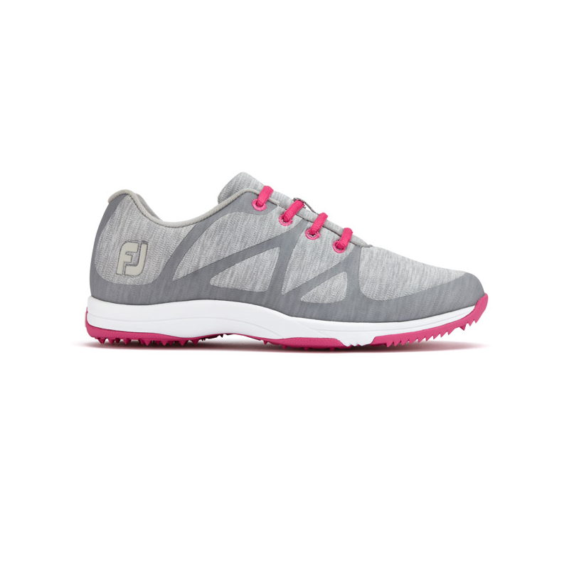 Footjoy- Leisure Spikeless Femme - Gris/Rose