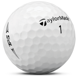 Taylormade - 12 Balles TP5 - Blanc