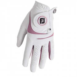 Footjoy Gant Weathersof Femme Droitière blanc/rose