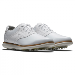 Footjoy - Chaussures Traditions Femme - Blanc/Blanc