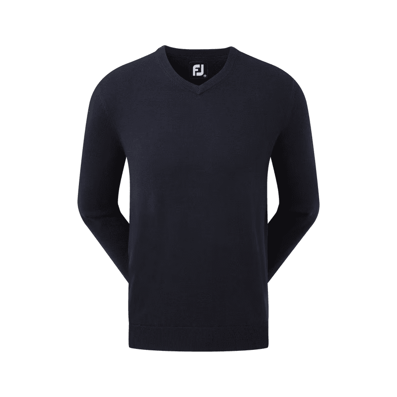 pull wool blend v-neck