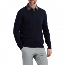 pull wool blend v-neck