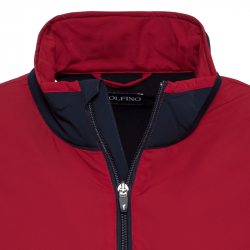 Golfino - Pull Déperlant 1/4 zip The Muirfield - Crimson