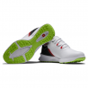 Footjoy - Chaussures Fuel Junior - Blanc/Noir/Rouge/Vert