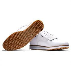 Footjoy - Chaussures Retro Sport Femme - Blanc-