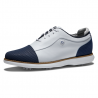 Footjoy - Chaussures femme Traditions Shield Tip - Blanc/Marine