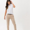 Brax - Polo Cleo manches courtes femme - Blanc