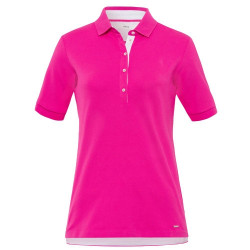 Brax Polo Cleo manches courtes femme - Fuchsia