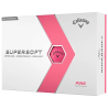 Callaway - balles supersoft - Rose mat