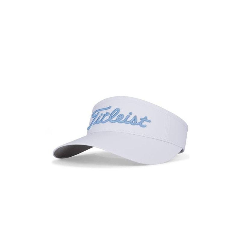 Titleist - Visière femme SunDrop - Blanc/Bleu ciel