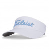 Titleist - Visière femme SunDrop - Blanc/Bleu ciel