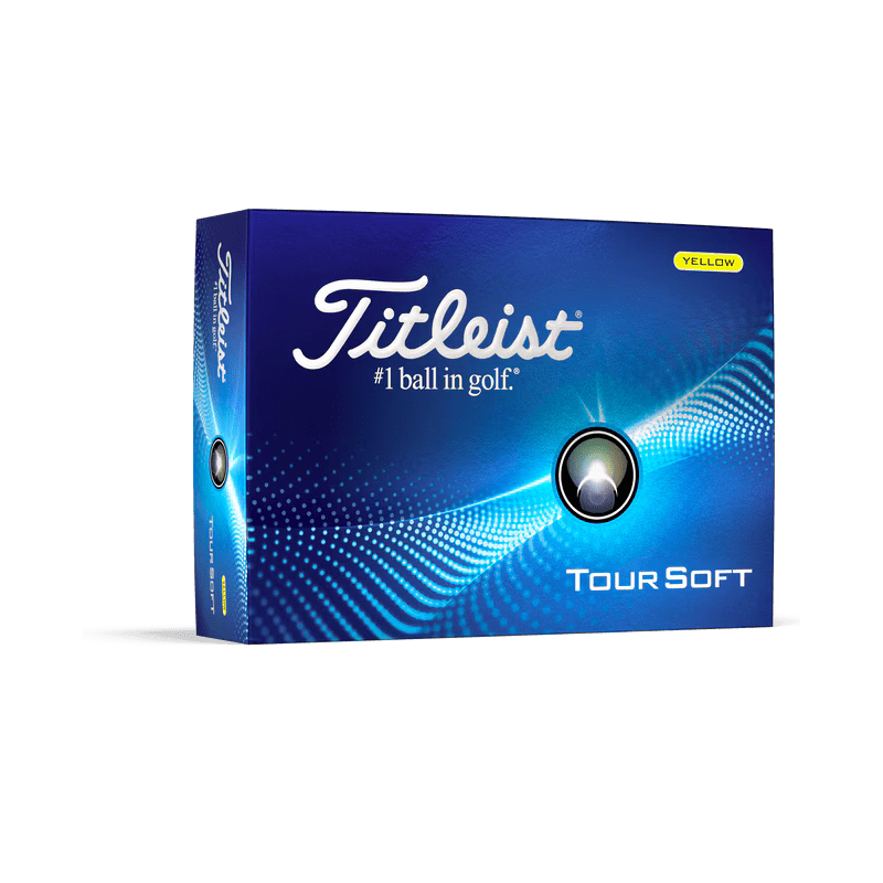 titleist balles tour soft jaune 2024