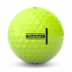 titleist balles tour soft jaune 2024