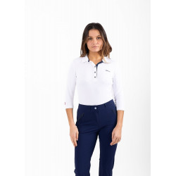 chiberta polo leach manches courtes femme