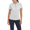 Footjoy polo uni en fil d'écosse femme