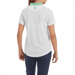 Footjoy polo uni en fil d'écosse femme