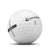 Taylormade -NEW 12 Balles Distance+ - Blanc