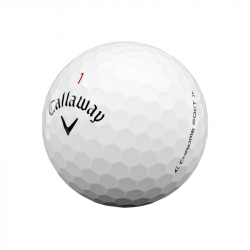 Callaway - Balles Chrome Soft - Blanc