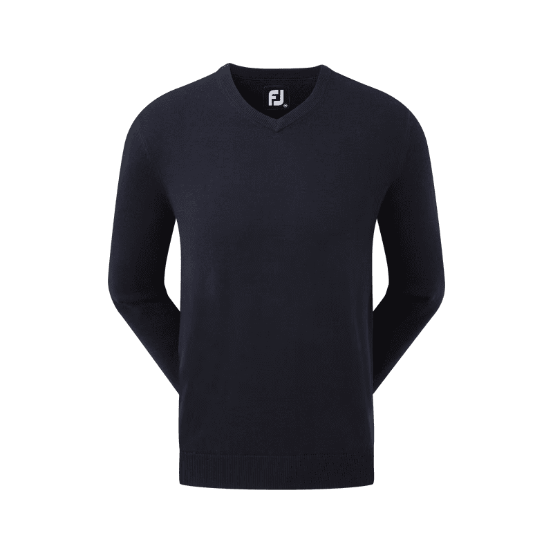 pull wool blend v-neck