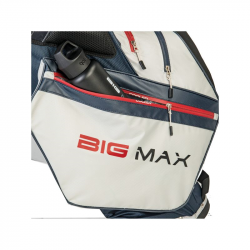 big max - sac trepied dri-lite hybrid tour argent/bleu/rouge