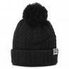 footjoy - bonnet fj knit bobble nv mixte