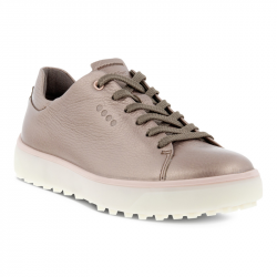 Ecco - Chaussures Golf Tray femme - Gris doré