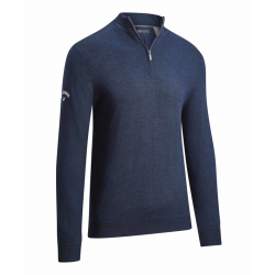 callaway-windstopper 1/4 zipped sweater homme