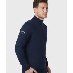 callaway-windstopper 1/4 zipped sweater homme