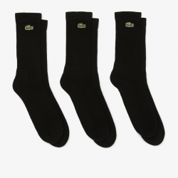 Lacoste - Lot de 3 Paires de Chaussettes - Noir