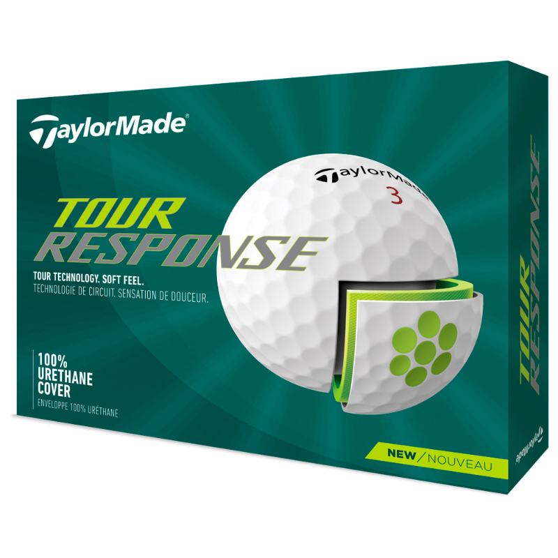 Taylormade Balles Tour Response Blanc