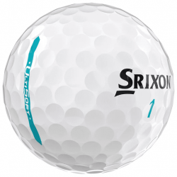 srixon - balles ultisoft douzaine blanc