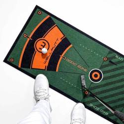 Wellputt Tapis d'entrainement 3 mètres Vert