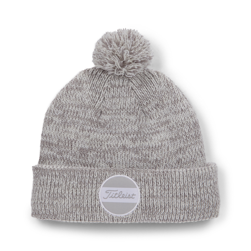 Titleist - Bonnet Junior Pompom - Gris